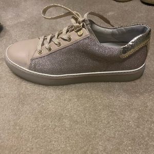 Johnston & Murphy woman's sneakers worn 1x for an outfit that got ripped. Comfy